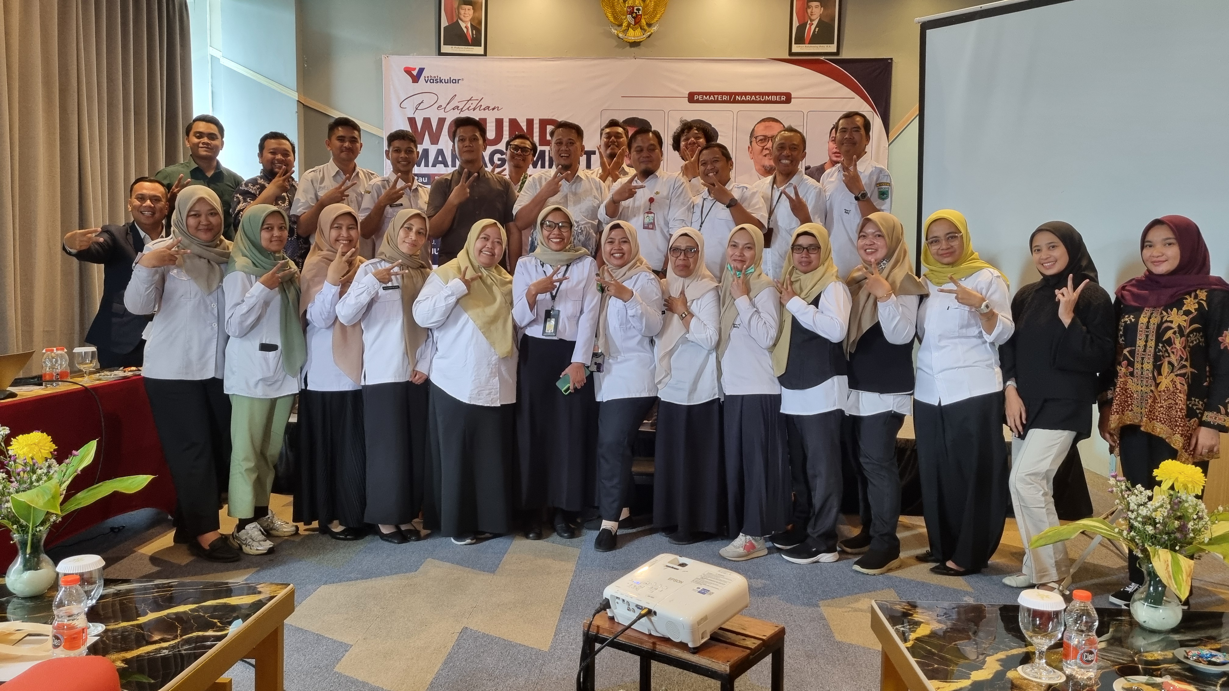 Sehat Vaskular dan Dinas Kesehatan Kota Batu Tingkatkan Kompetensi Perawat Puskesmas melalui Pelatihan Wound Management